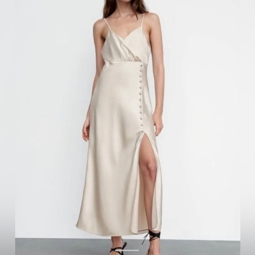Zara slip dress